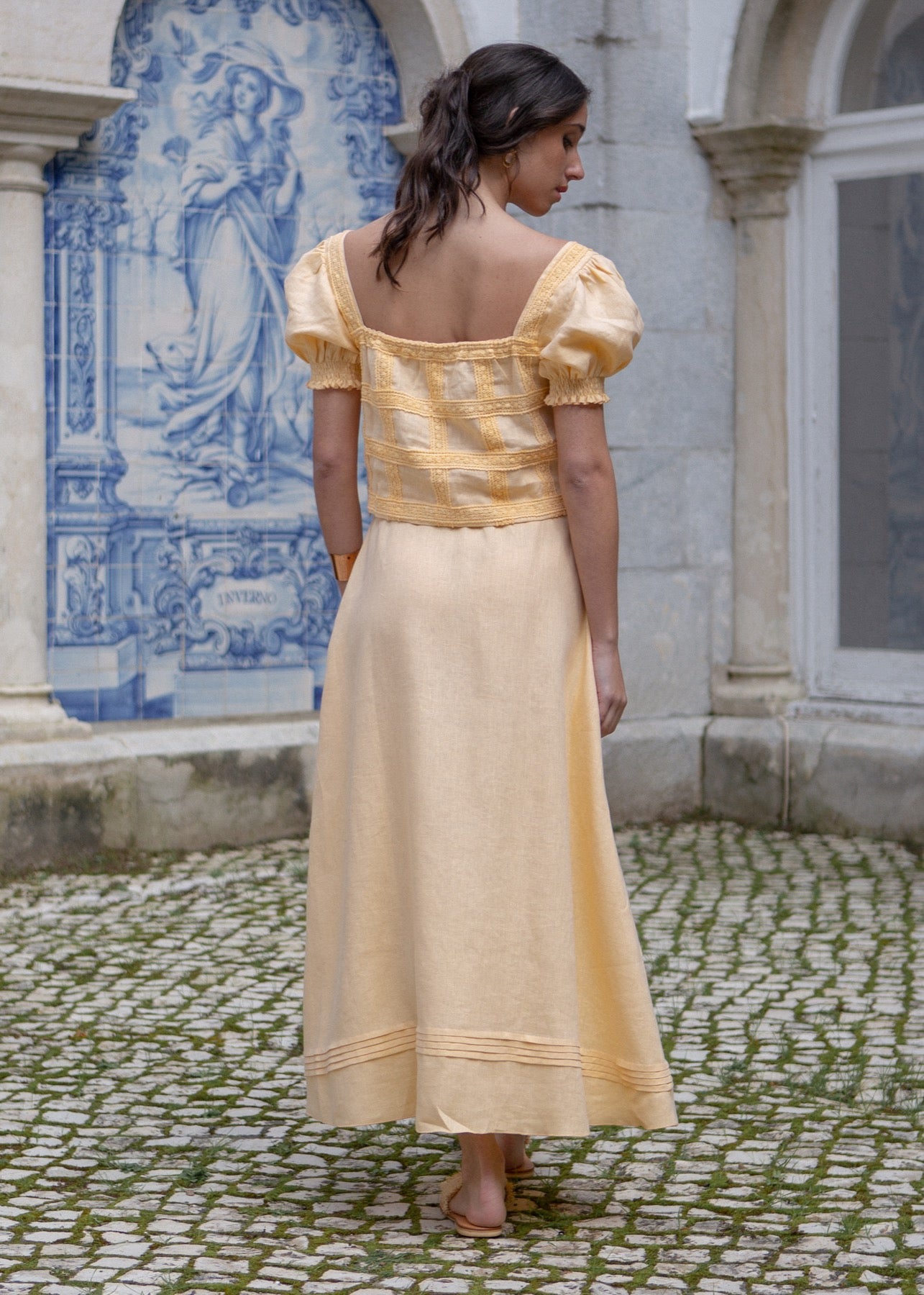 Beatrice Skirt - Pancake Butter