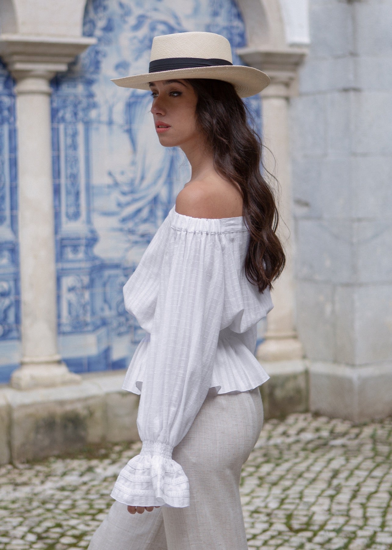 Island Baby Blouse - White