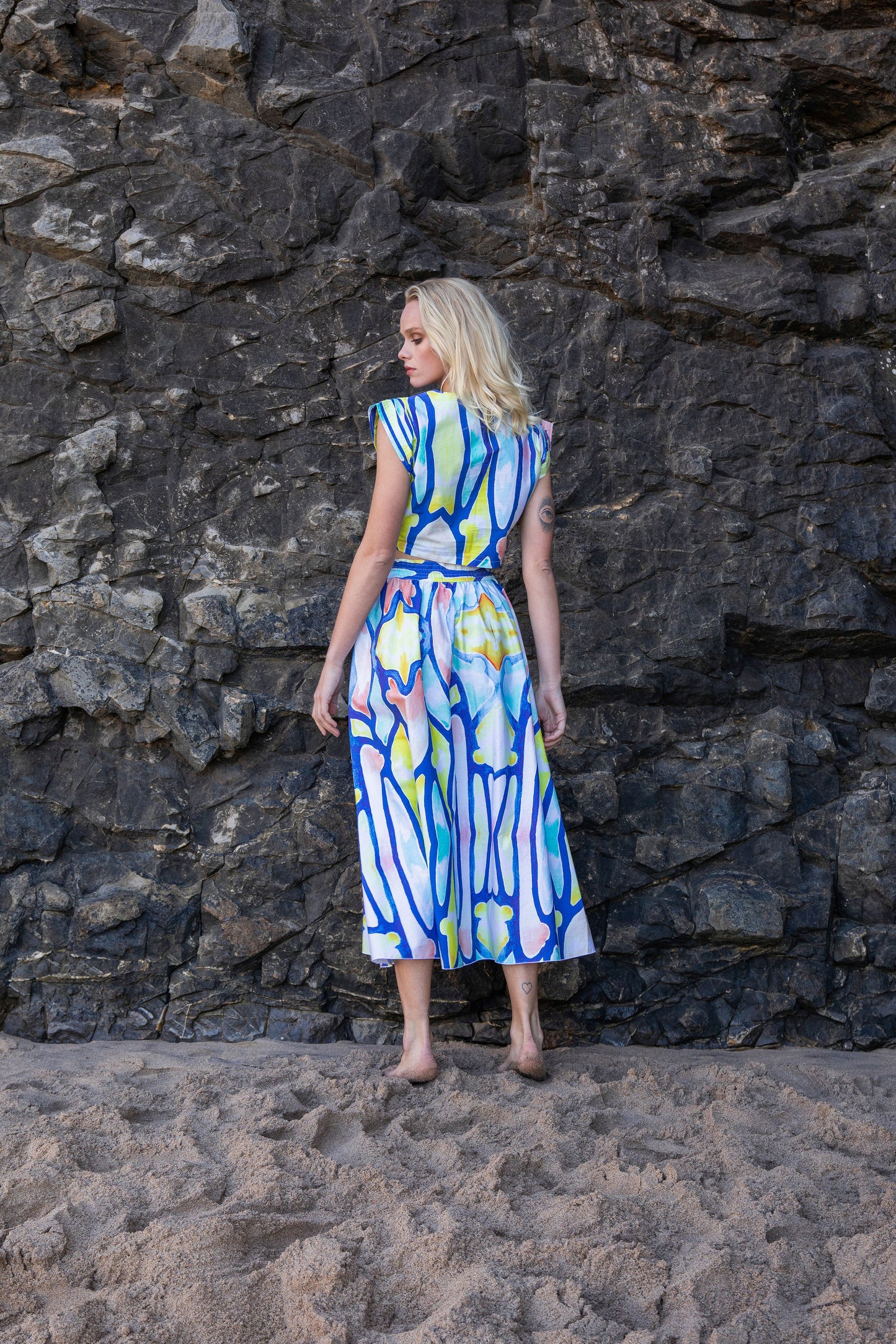 Kina Skirt Psychodelic