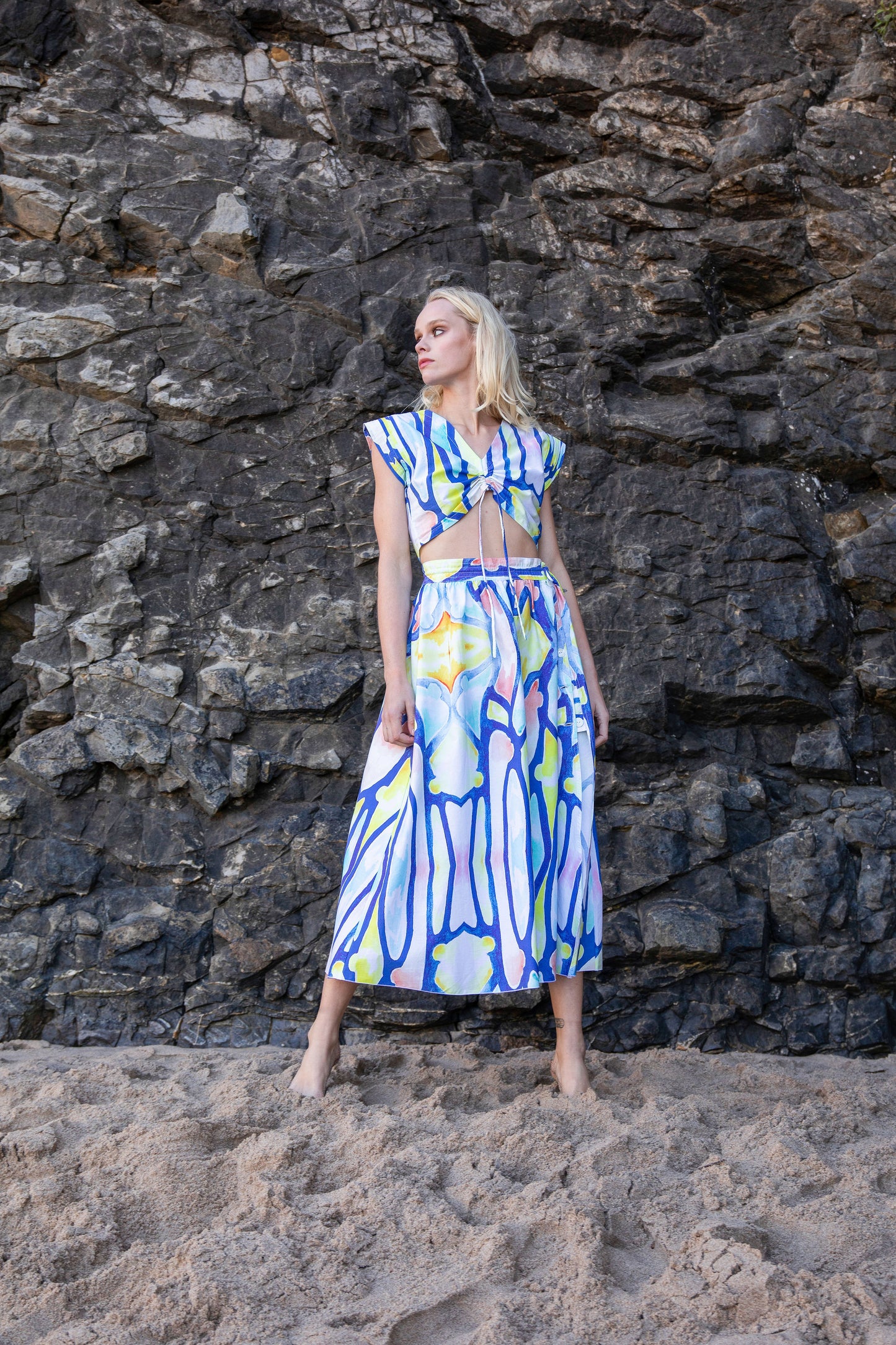 Kina Skirt Psychodelic