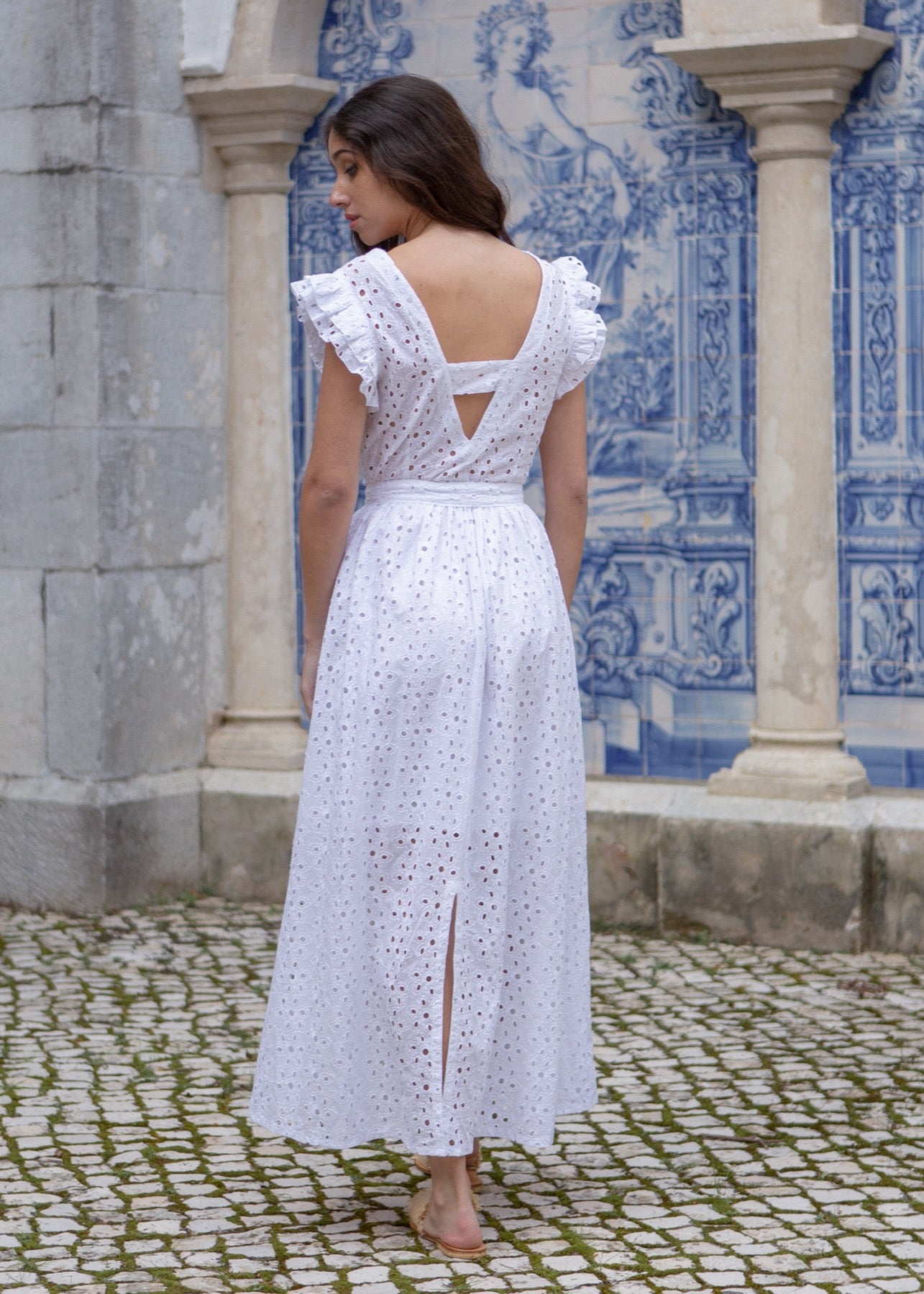 Provence Dress - White