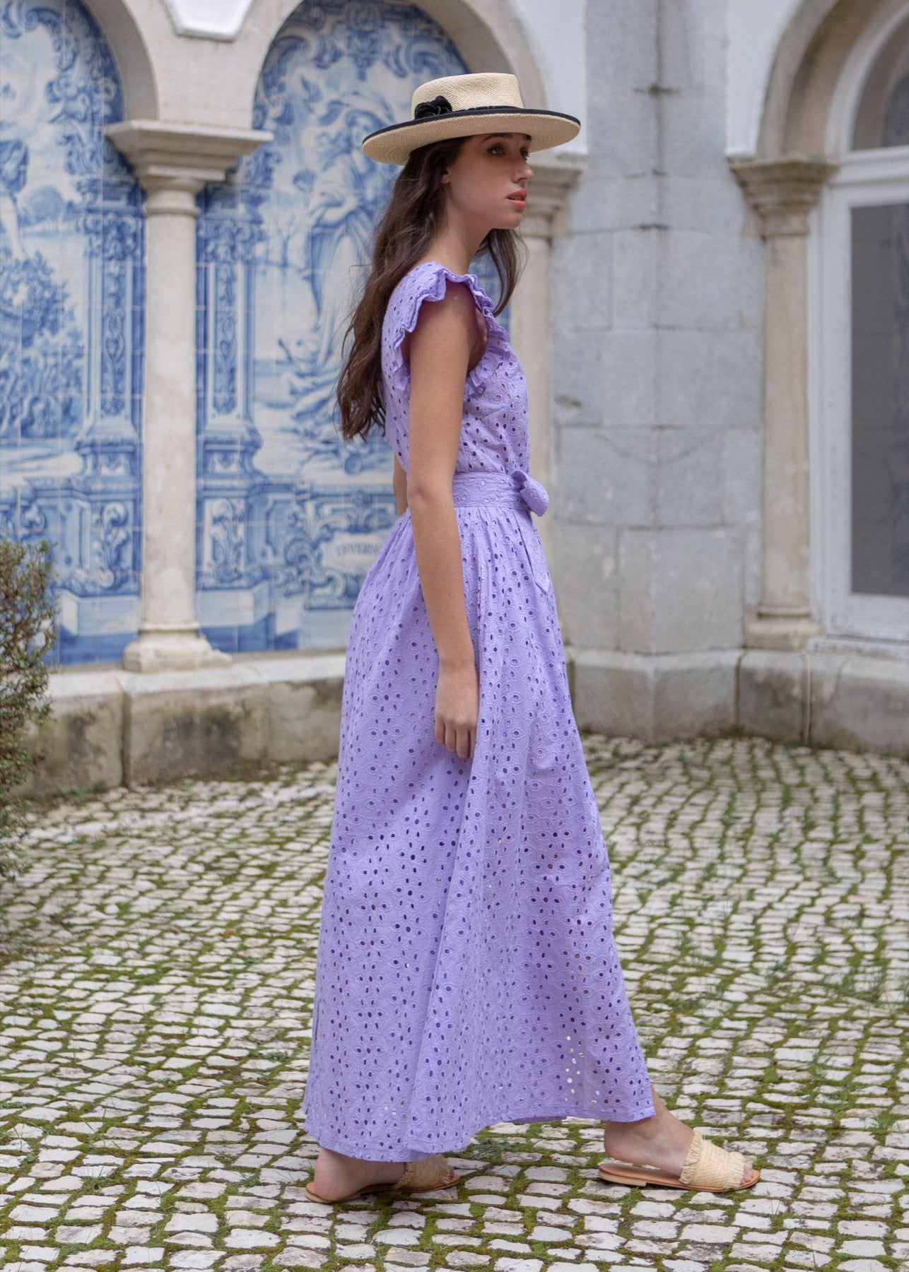 Lavender hotsell bohemian dress